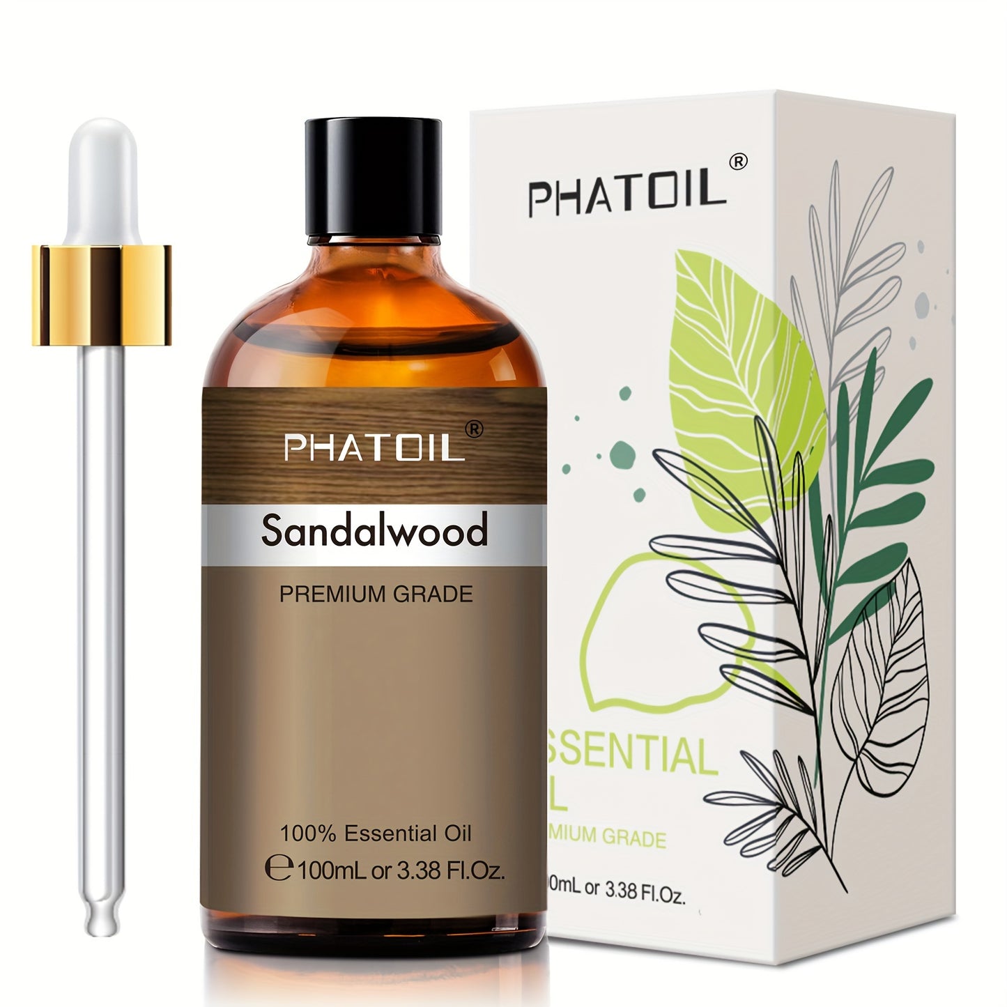 100ml of Sandalwood Essential Oil: Revitalize Your Home with Its Natural Fragrance!